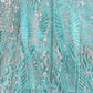 Rajwada Sky Blue Net Embellished Semi-Stitched lehenga For Women