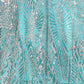 Rajwada Sky Blue Net Embellished Semi-Stitched lehenga For Women