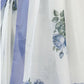 Rajwada White And Blue Cotton Linen Zari Work Saree For Women