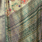 Rajwada Green Silk Blend Printed Saree For Women