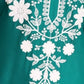 Rajwada Sea Green Rayon Embroidered Kurti For Women