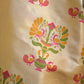 Rajwada Mustard Cotton Blend Solid Saree For Women