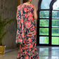 Rajwada Multicolor Georgette Printed Ready To Wear Saree For Women