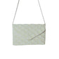 Rajwada White Jute Embellished Clutch For Women