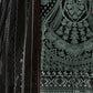 Rajwada Green Georgette Embroidered Semi-Sitched Kurta Set For Women