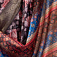 Rajwada Black Silk Blend Printed Saree For Women