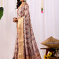 Rajwada Multicolor Silk Blend Printed Saree For Women