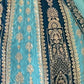 Rajwada Sky Blue And Teal Georgette Embroidered Semi-Stitched lehenga For Women