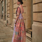 Rajwada Lavender Modal Woven Saree With Unstitched Blouse For Women