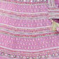 Rajwada Light Pink Georgette Embellished Semi-Stitched lehenga For Women
