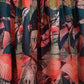 Rajwada Multicolor Georgette Printed Ready To Wear Saree For Women