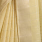 Rajwada Beige Silk Blend Woven Checked Saree For Women