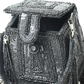 Rajwada Black Suede Embellished Clutch For Women