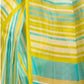 Rajwada Sky Blue And Yellow Cotton Linen Zari Work Saree For Women