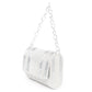 Rajwada Women Silver Beaded Envelope Clutch