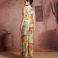 Rajwada Green Cotton Blend Printed Co-ord Set For Women