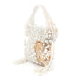 Rajwada White Embroidered Bridal Potli Bag For Women