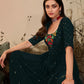 Rajwada Women Classy Teal Georgette Stitched Salwar Suit