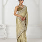 Rajwada Olive Viscose Silk Embellished Saree For Women