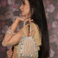 Rajwada Multicolor Embellished and Tasseled Potli For Women