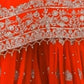 Rajwada Orange Georgette Embroidered Stitched Kurta Set For Women