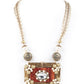 Rajwada Women Gold Tone Multistring Tribal Necklace Set