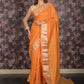 Rajwada Mustard Woven Cotton Blend Saree for Women