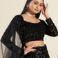 Rajwada - Black Sequins Lehenga