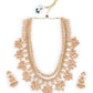 Rajwada Gold Pearl and Faux Stone Embellished Jewellry Set for Women
