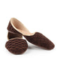 Rajwada Brown Embellished Mojri for Women