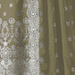 Rajwada Olive Georgette Embroidered Semi Stitched Kurta Set For Women