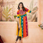 Rajwada Multicolor printed Rayon Stitched Kurti For Women