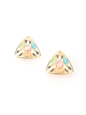 Rajwada Multicolor Studs Earring For Women