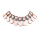 Rajwada Women Pink Choker Jewellery Set
