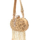 Rajwada Gold Tassels Embellished Clutch For Women