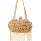 Rajwada Gold Tassels Embellished Clutch For Women