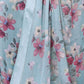 Rajwada Sky Blue Georgette Printed Saree For Women