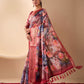 Rajwada Mutlicolor Silk Blend Printed Saree For Women