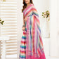 Rajwada Multicolour Cotton Linen Zari Work Saree For Women