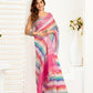 Rajwada Multicolour Cotton Linen Zari Work Saree For Women