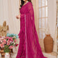 Rajwada Pink Georgette Embellished Saree For Women