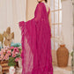 Rajwada Pink Georgette Embellished Saree For Women