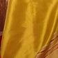 Rajwada Mustard And Maroon Silk Blend Solid Saree For Women