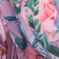 Rajwada Light Pink Silk Blend Printed Saree With Unstitched Blouse For Women