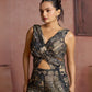 Rajwada Black Cotton Blend Printed Co-ord Set For Women