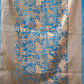 Rajwada Sky Blue Silk Blend Solid Saree For Women