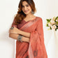 Rajwada Dusty Mauve Cotton Linen Zari Work Saree For Women