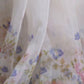 Rajwada White Organza Printed Saree With Unstitched Blouse For Women