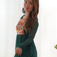 Rajwada Green Georgette Embroidered Stitched Gown For Women
