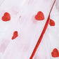 White Georgette Solid Saree
